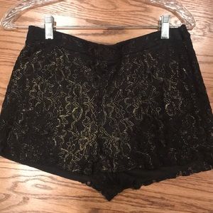 Lace shorts
